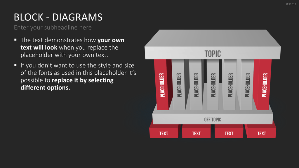 Block Diagramme PowerPoint-Vorlage