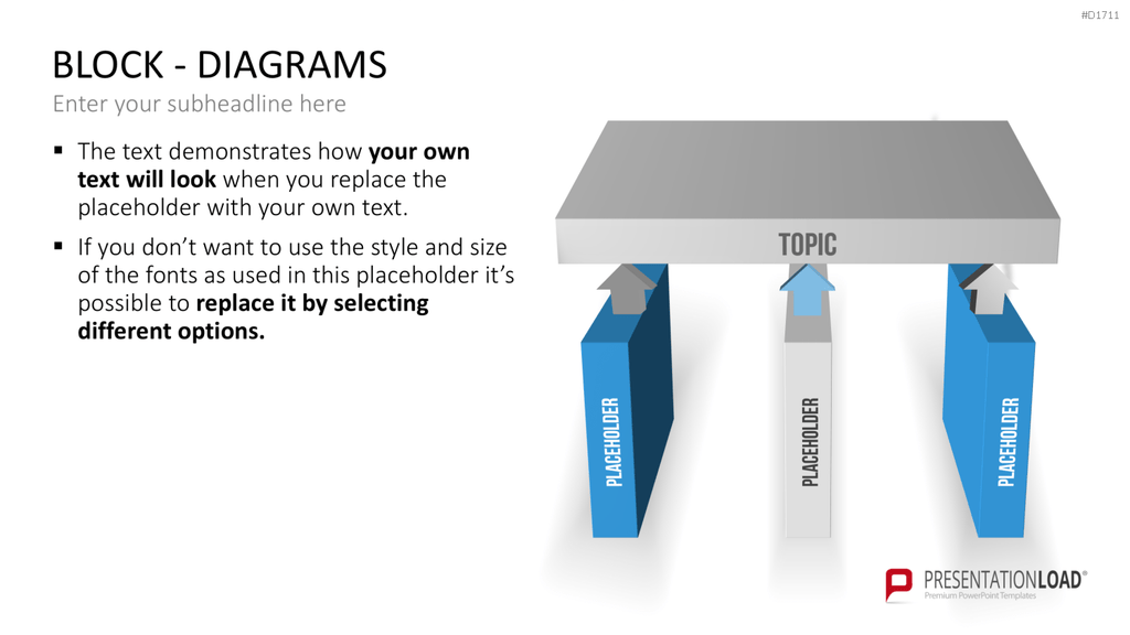 Block Diagramme PowerPoint-Vorlage