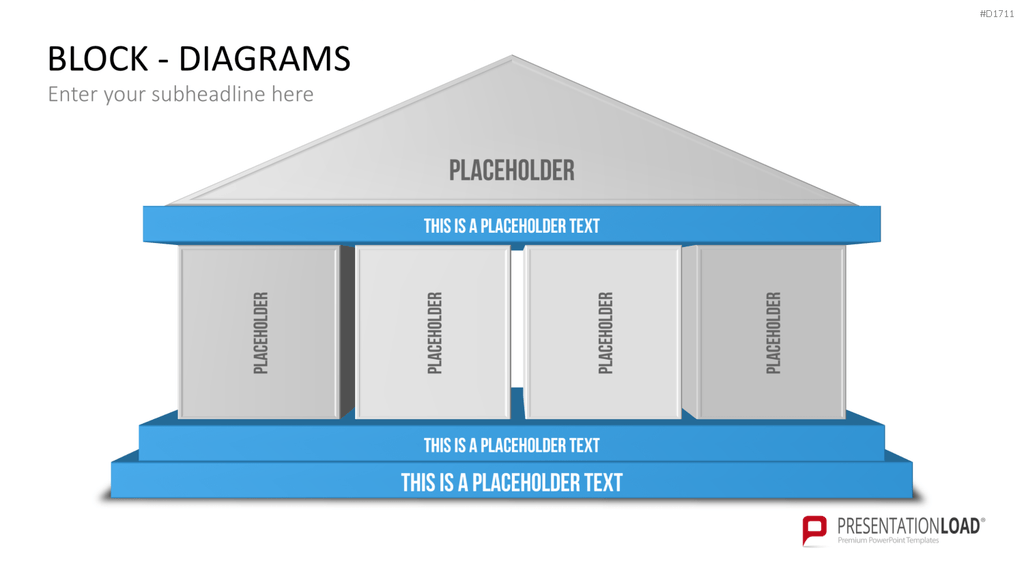 Block Diagramme PowerPoint-Vorlage