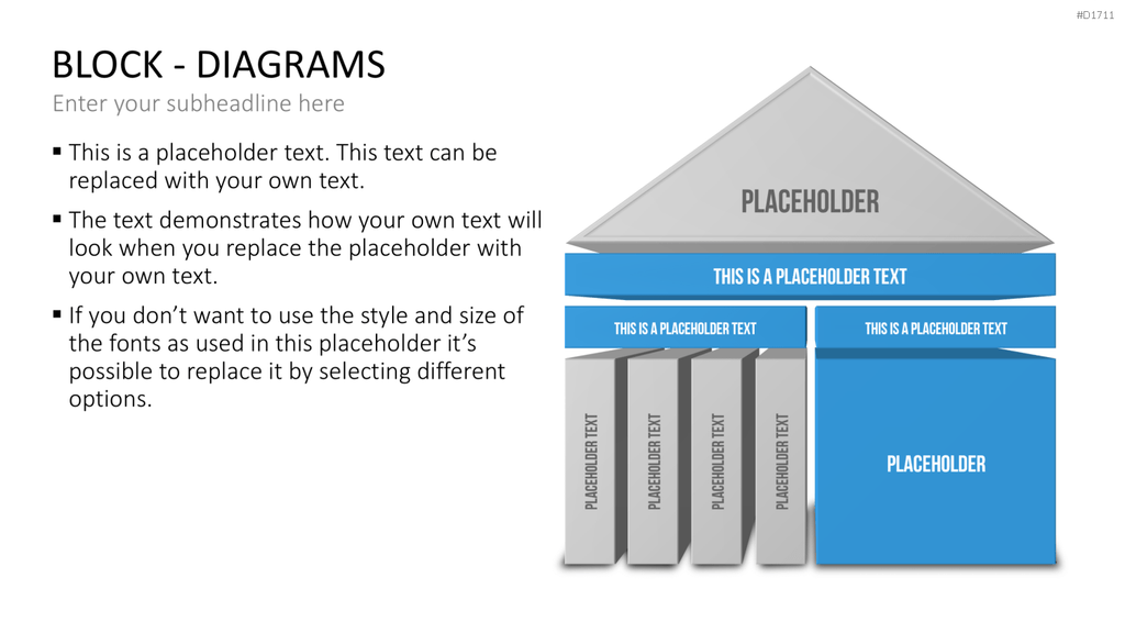 Block Diagramme PowerPoint-Vorlage