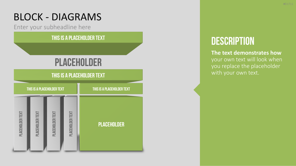 Block Diagramme PowerPoint-Vorlage
