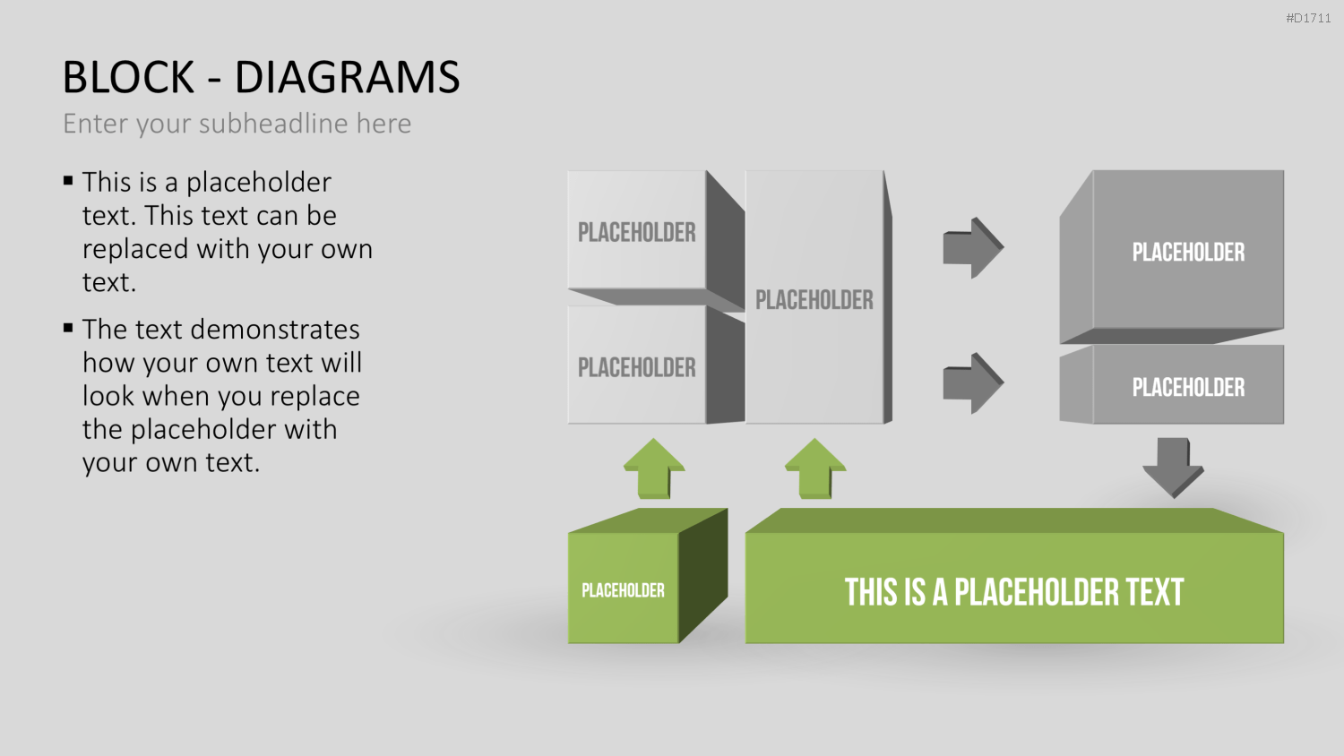 Block Diagramme PowerPoint-Vorlage