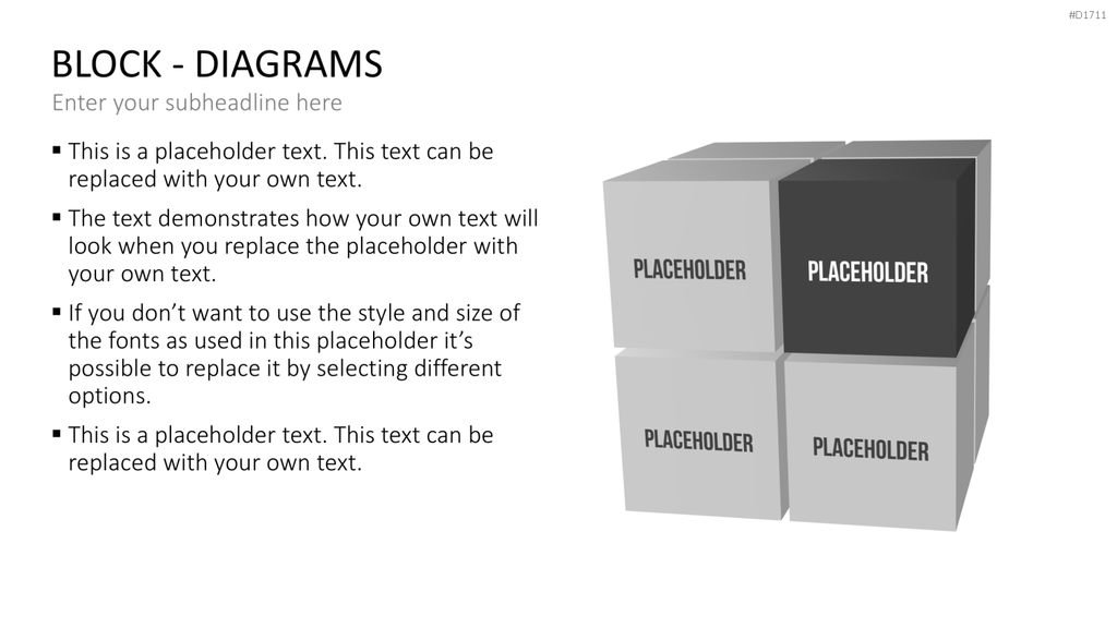 Block Diagramme PowerPoint-Vorlage
