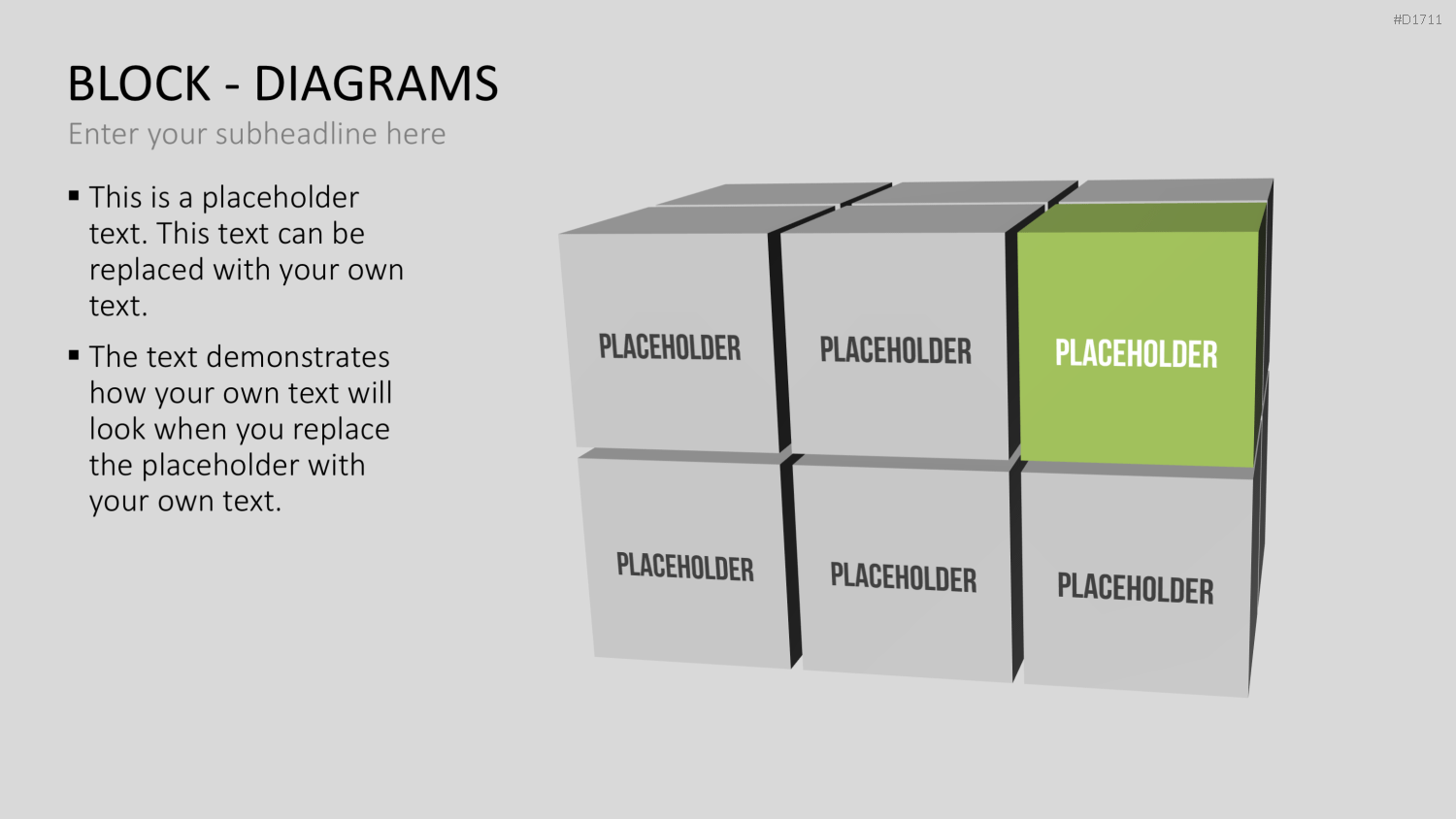 Block Diagramme PowerPoint-Vorlage