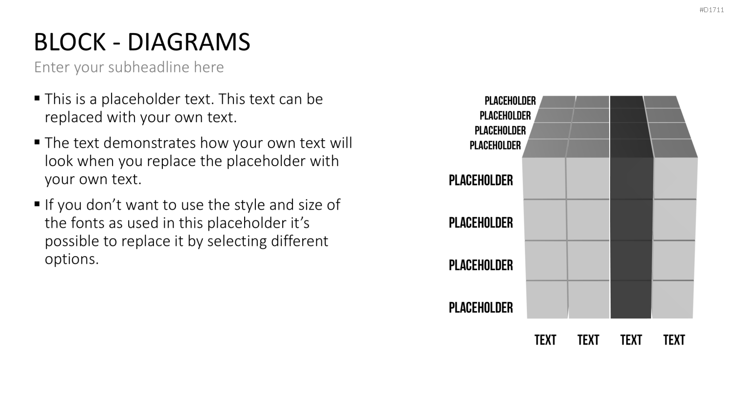 Block Diagramme PowerPoint-Vorlage