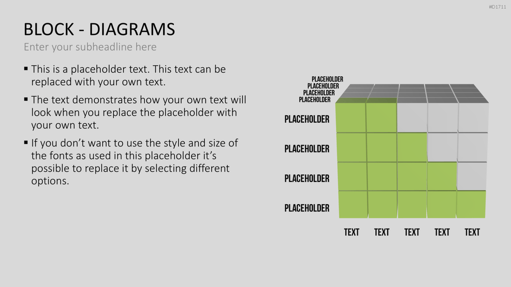 Block Diagramme PowerPoint-Vorlage