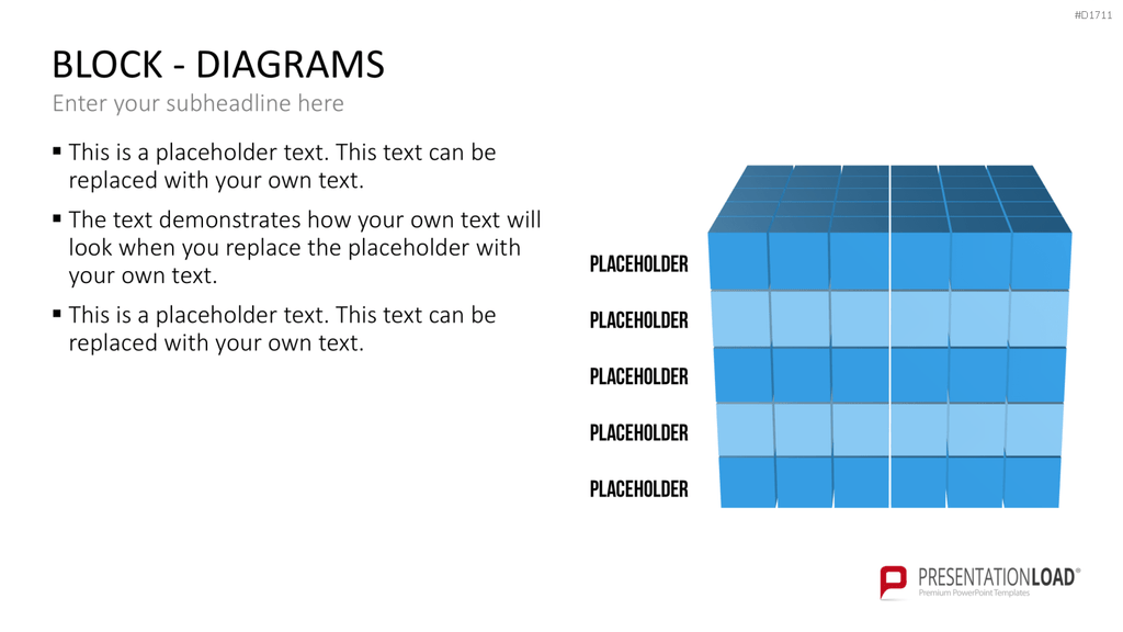 Block Diagramme PowerPoint-Vorlage