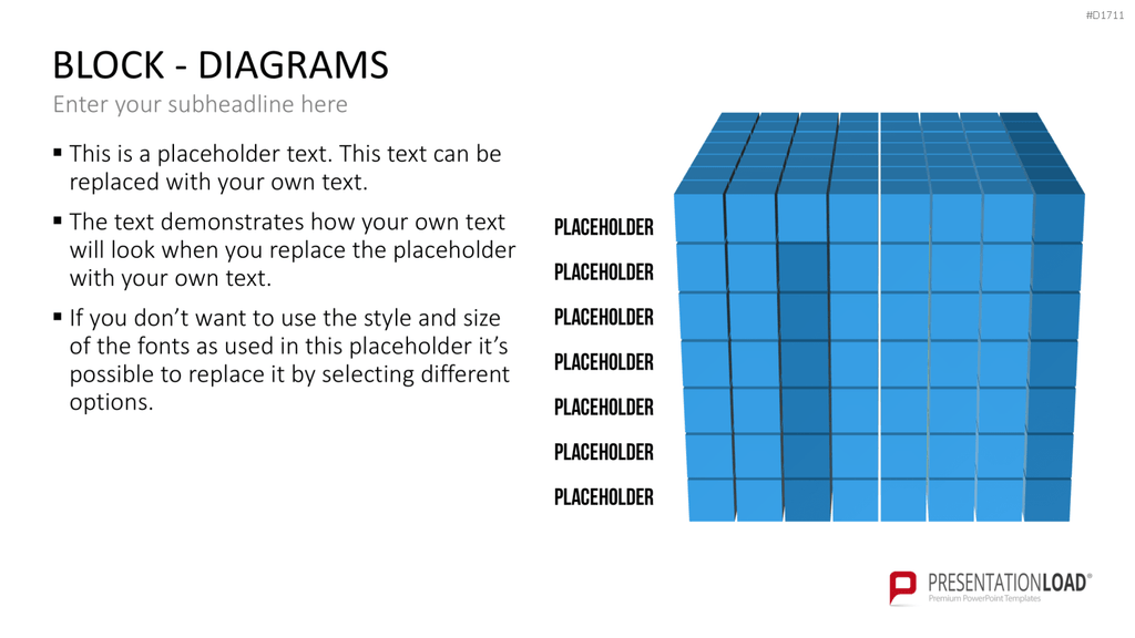 Block Diagramme PowerPoint-Vorlage