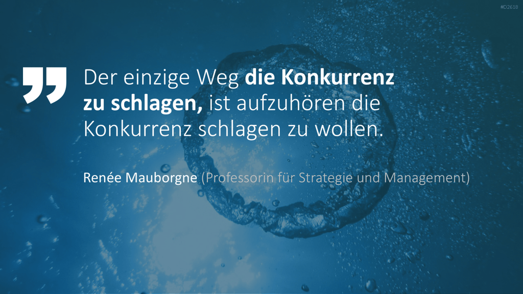 Blue-Ocean-Methode PowerPoint-Vorlage