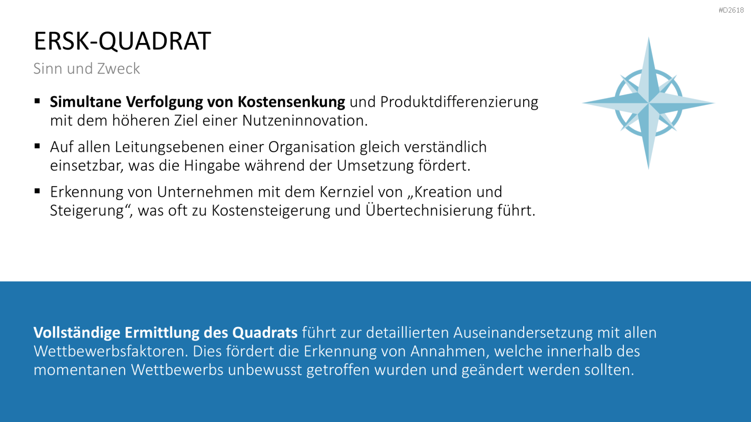 Blue-Ocean-Methode PowerPoint-Vorlage