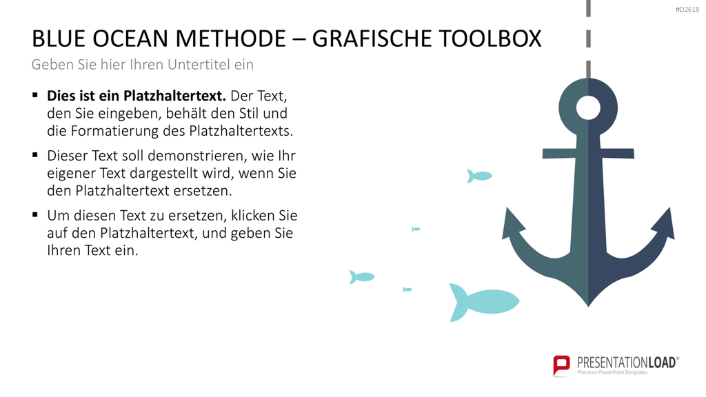 Blue-Ocean-Methode PowerPoint-Vorlage