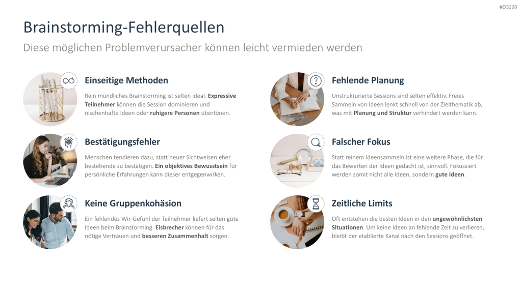 Brainstorming PowerPoint-Vorlage