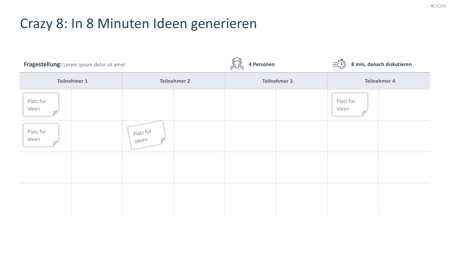 Brainstorming PowerPoint-Vorlage