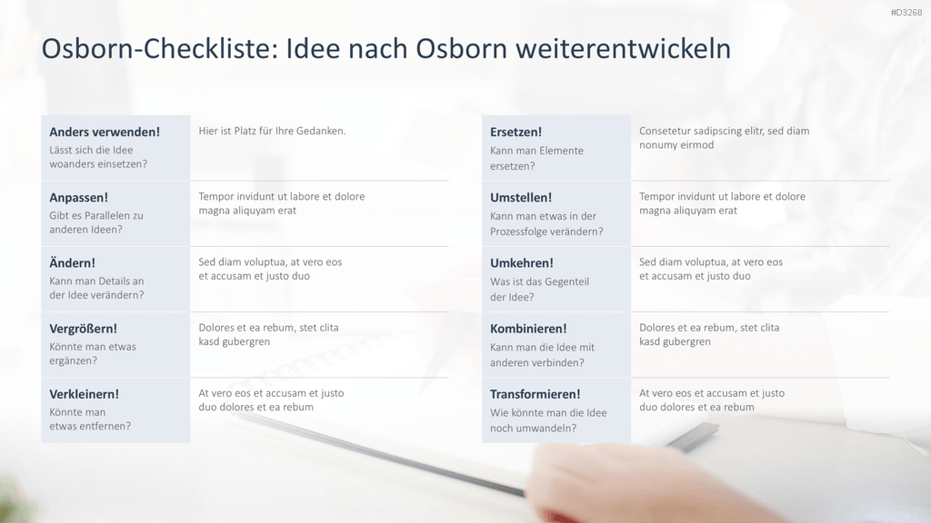 Brainstorming PowerPoint-Vorlage