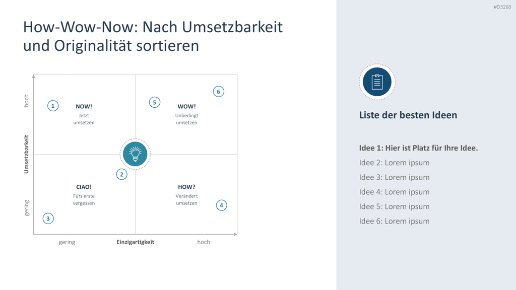 Brainstorming PowerPoint-Vorlage