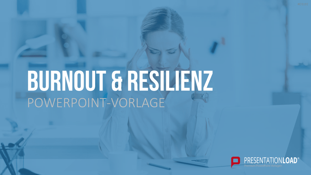 Burnout & Resilienz PowerPoint-Vorlage