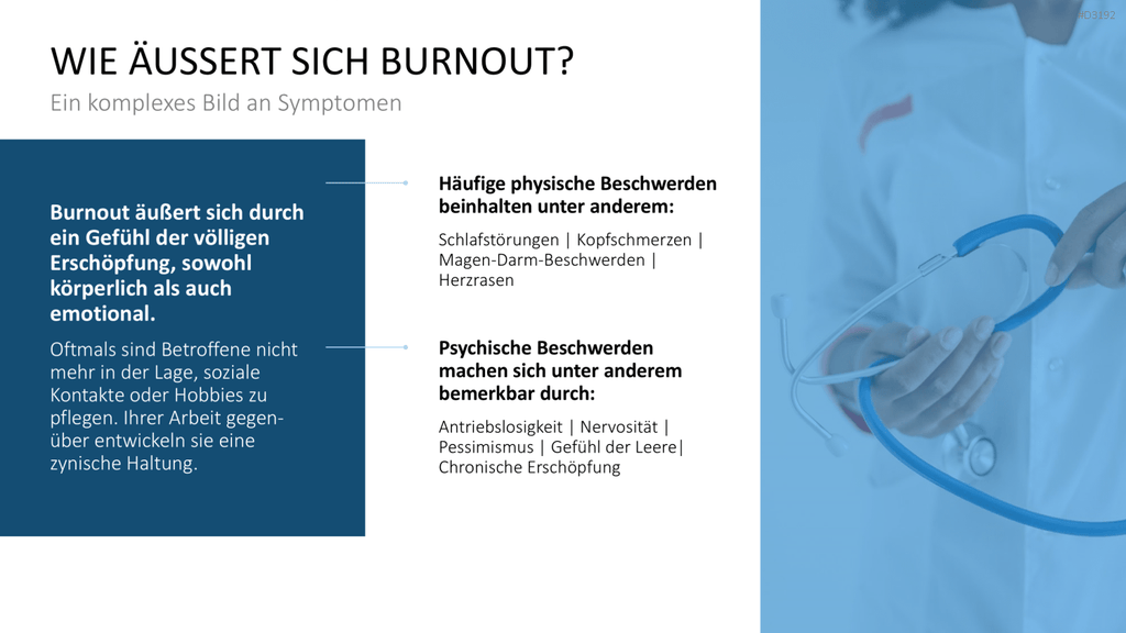 Burnout & Resilienz PowerPoint-Vorlage