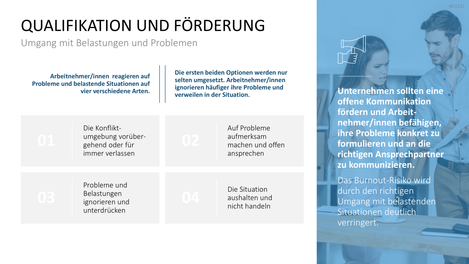 Burnout & Resilienz PowerPoint-Vorlage