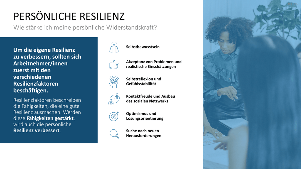 Burnout & Resilienz PowerPoint-Vorlage