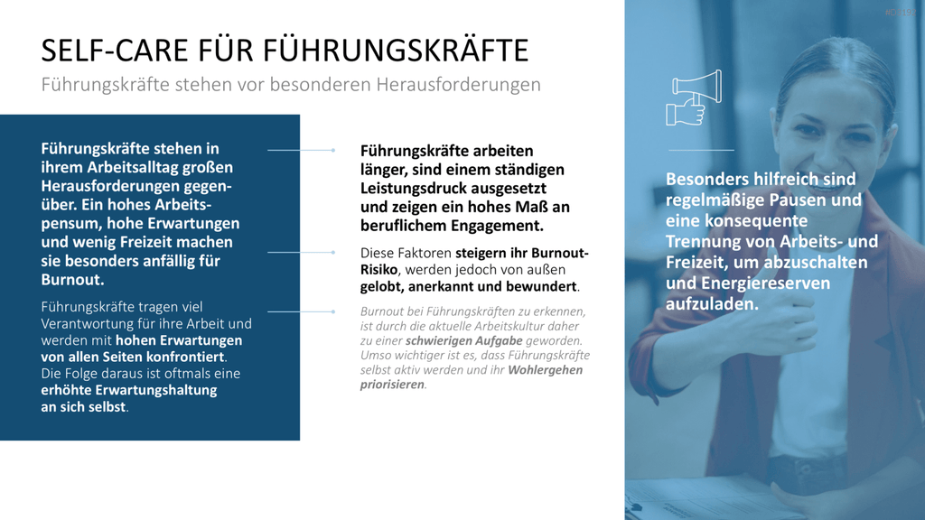 Burnout & Resilienz PowerPoint-Vorlage