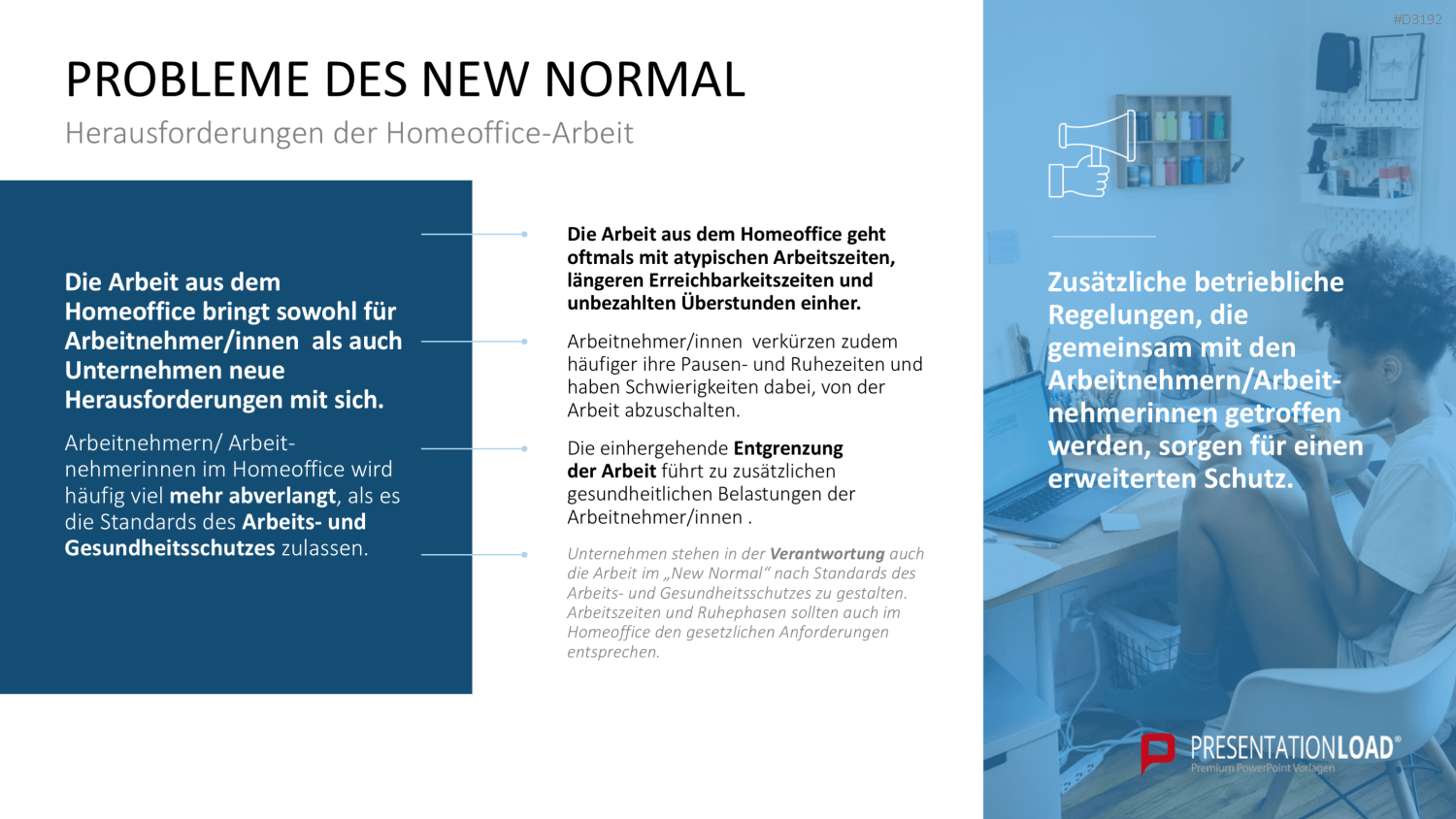 Burnout & Resilienz PowerPoint-Vorlage