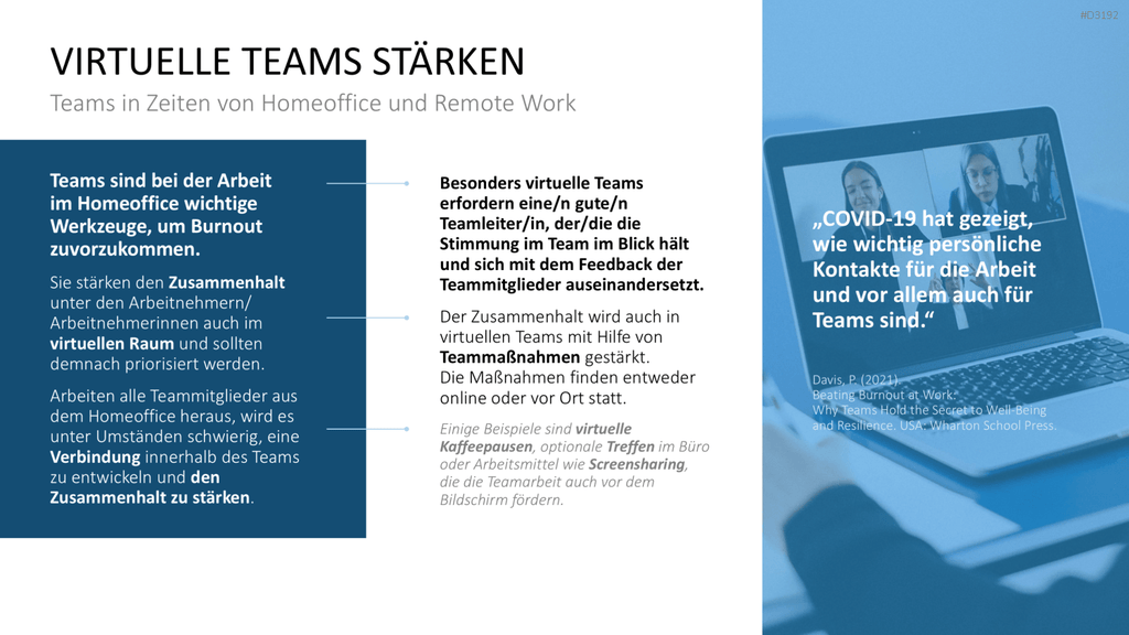 Burnout & Resilienz PowerPoint-Vorlage