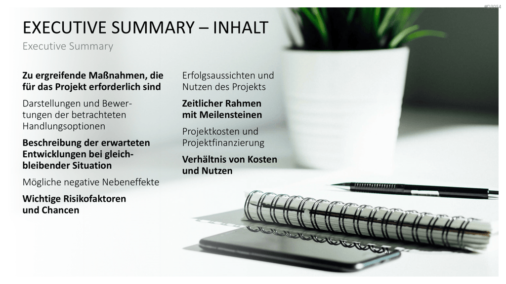Business Case PowerPoint-Vorlage