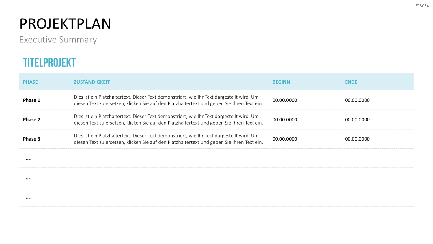 Business Case PowerPoint-Vorlage
