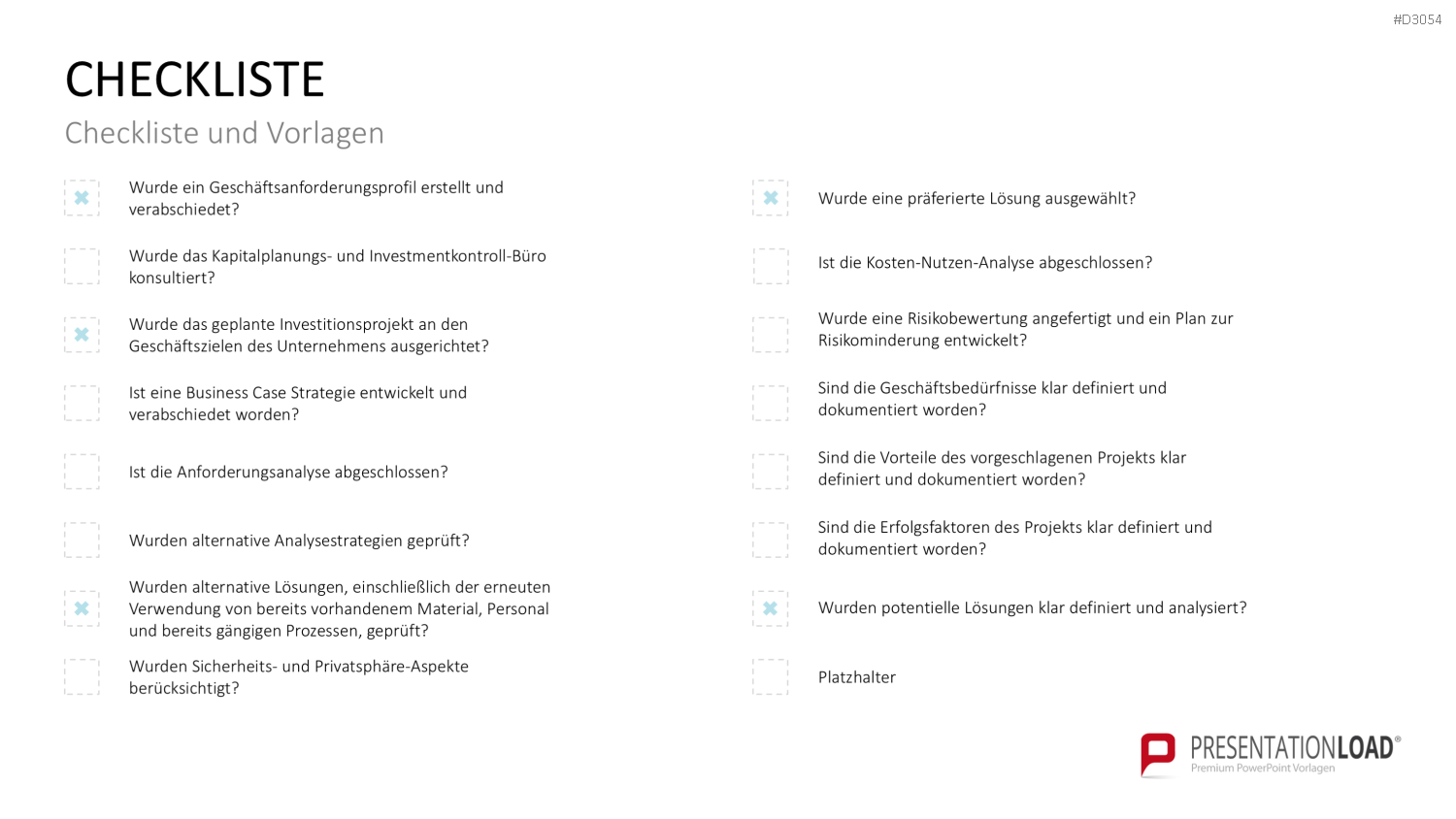 Business Case PowerPoint-Vorlage