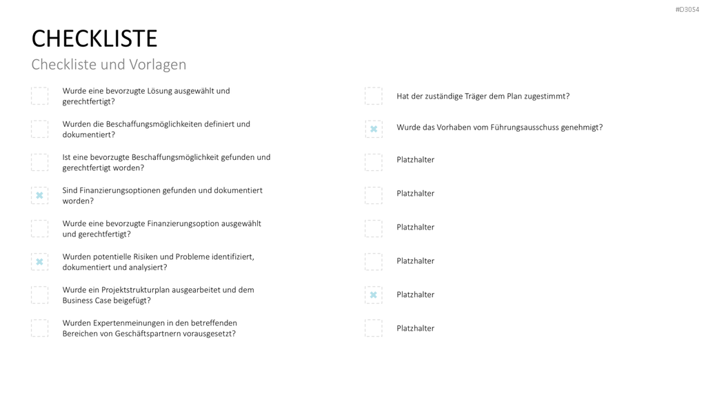 Business Case PowerPoint-Vorlage