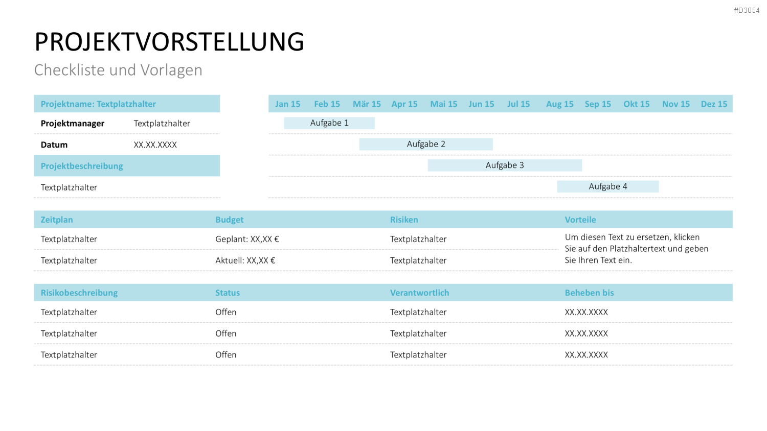 Business Case PowerPoint-Vorlage