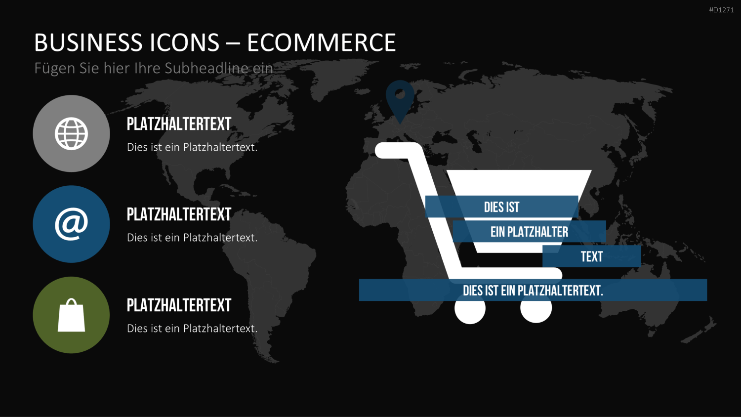 Business Icons PowerPoint-Vorlage