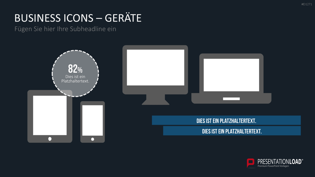 Business Icons PowerPoint-Vorlage