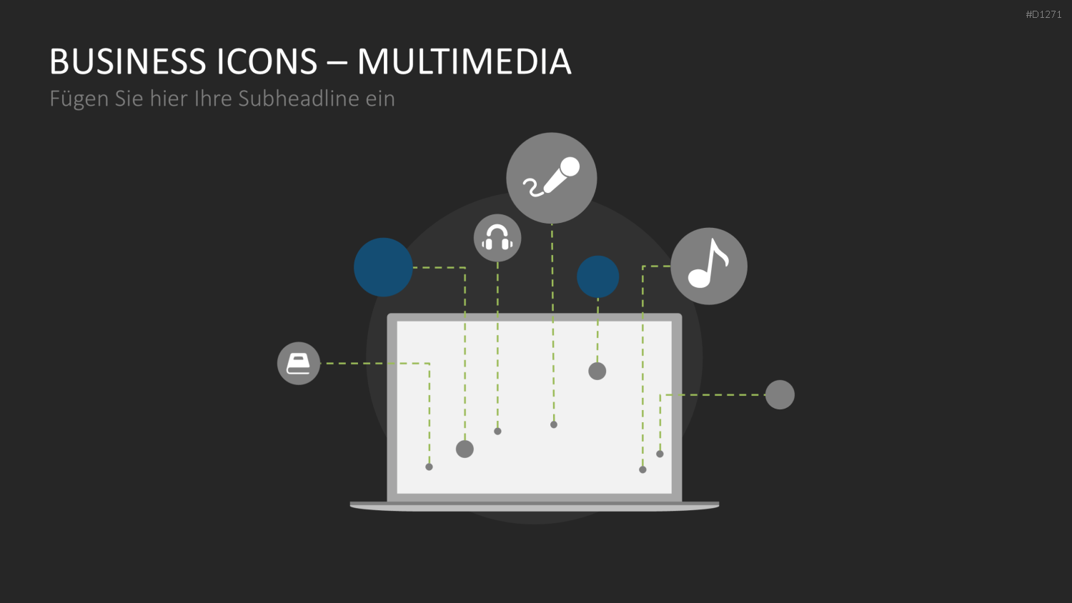 Business Icons PowerPoint-Vorlage