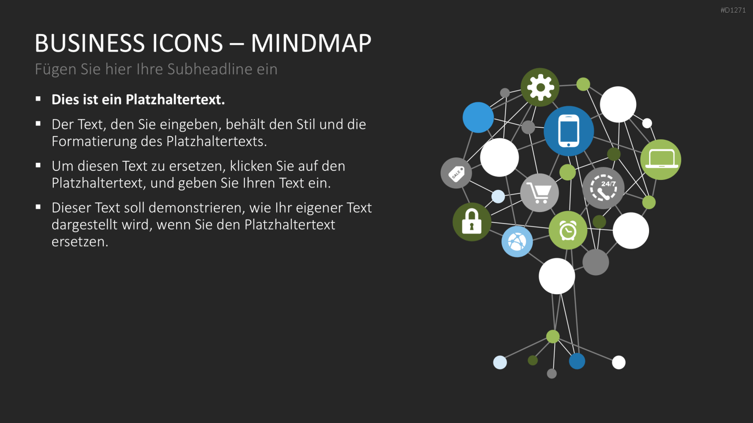 Business Icons PowerPoint-Vorlage