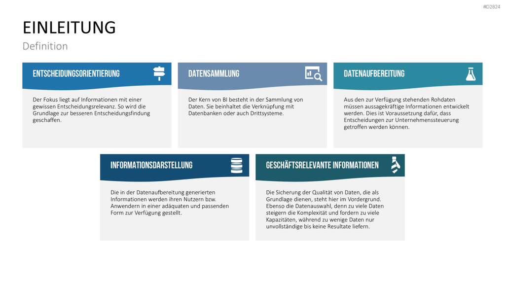 Business Intelligence PowerPoint-Vorlage