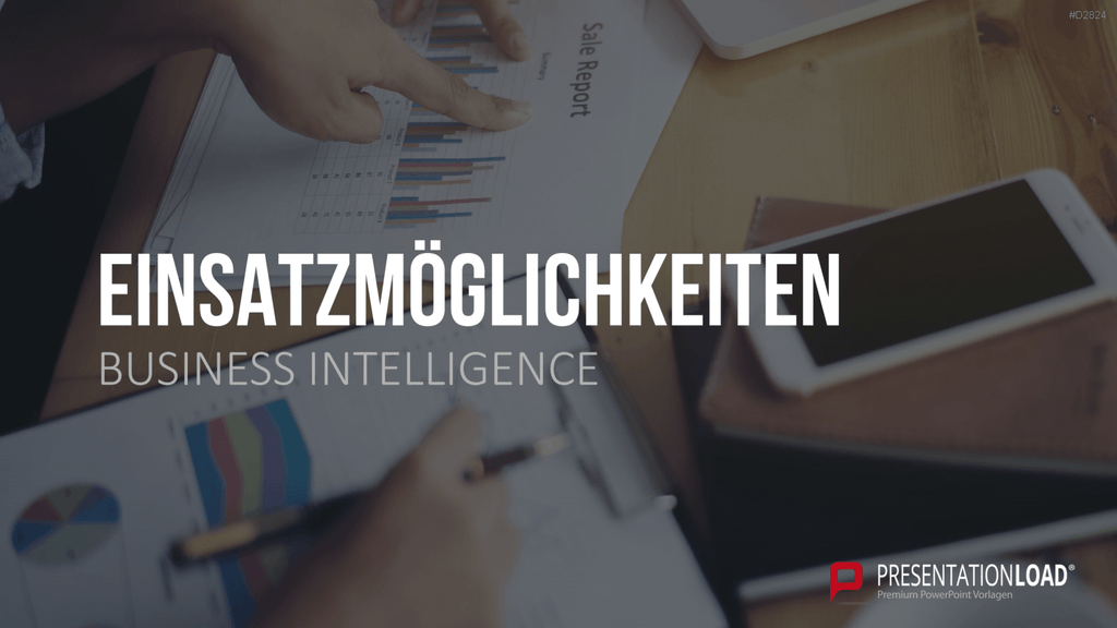 Business Intelligence PowerPoint-Vorlage