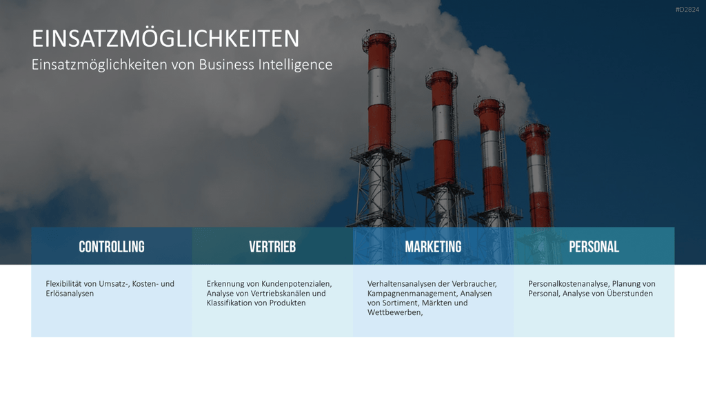 Business Intelligence PowerPoint-Vorlage
