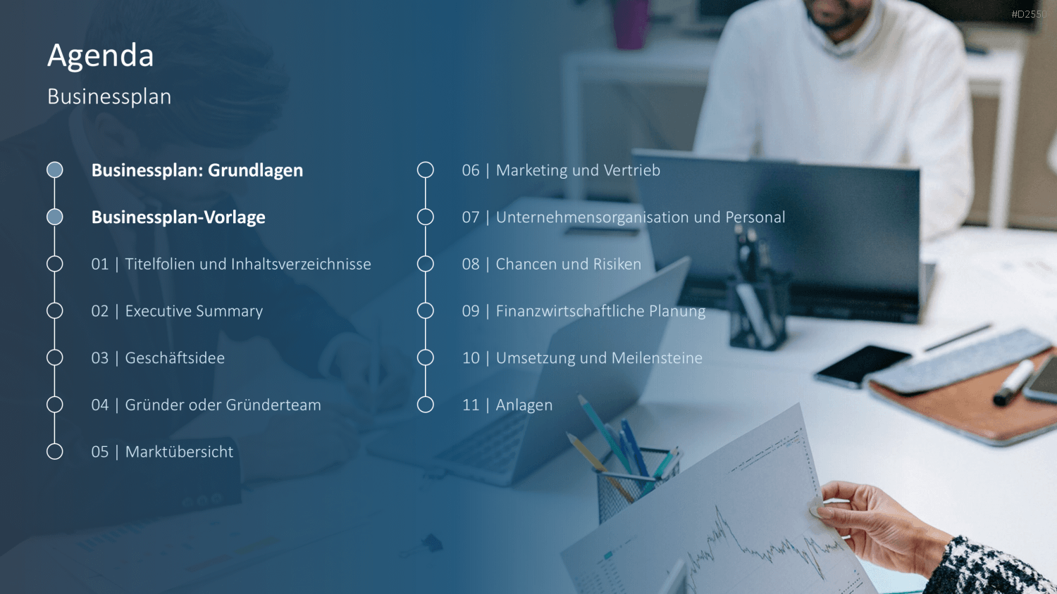Businessplan PowerPoint-Vorlage