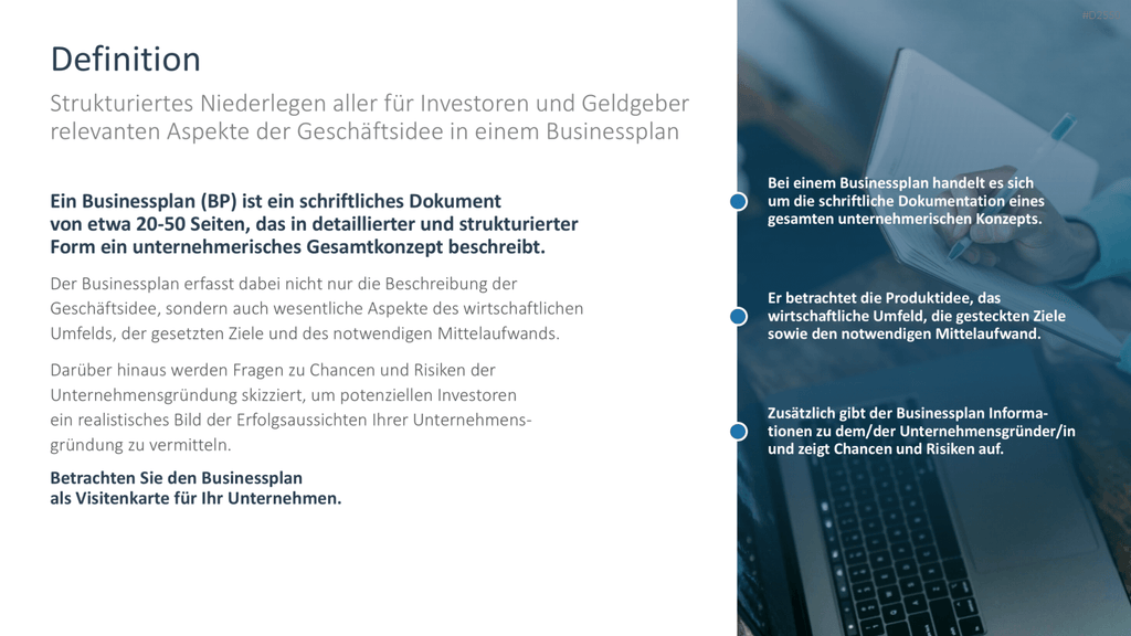 Businessplan PowerPoint-Vorlage