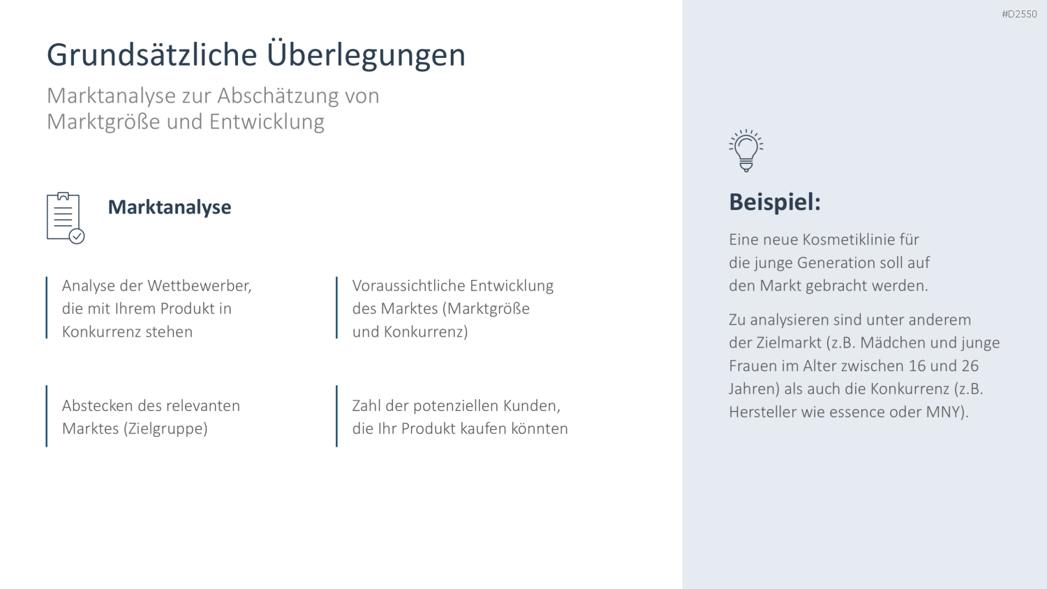 Businessplan PowerPoint-Vorlage
