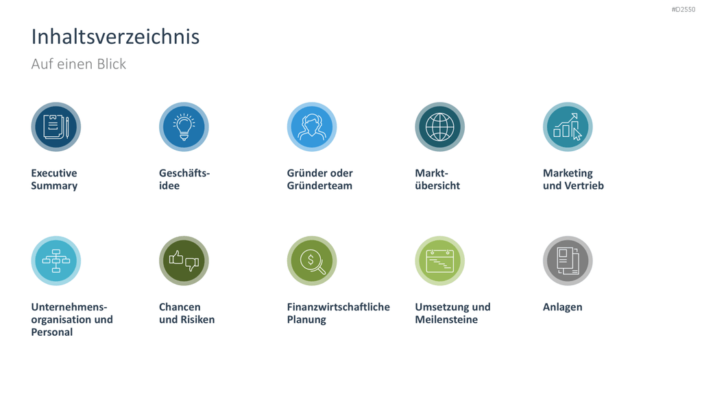 Businessplan PowerPoint-Vorlage