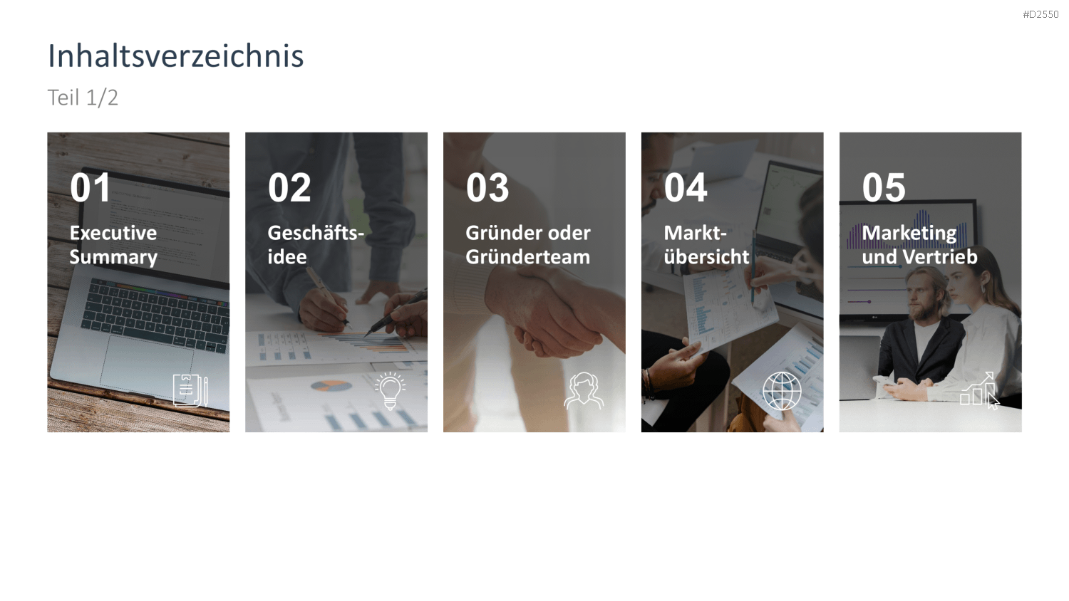 Businessplan PowerPoint-Vorlage