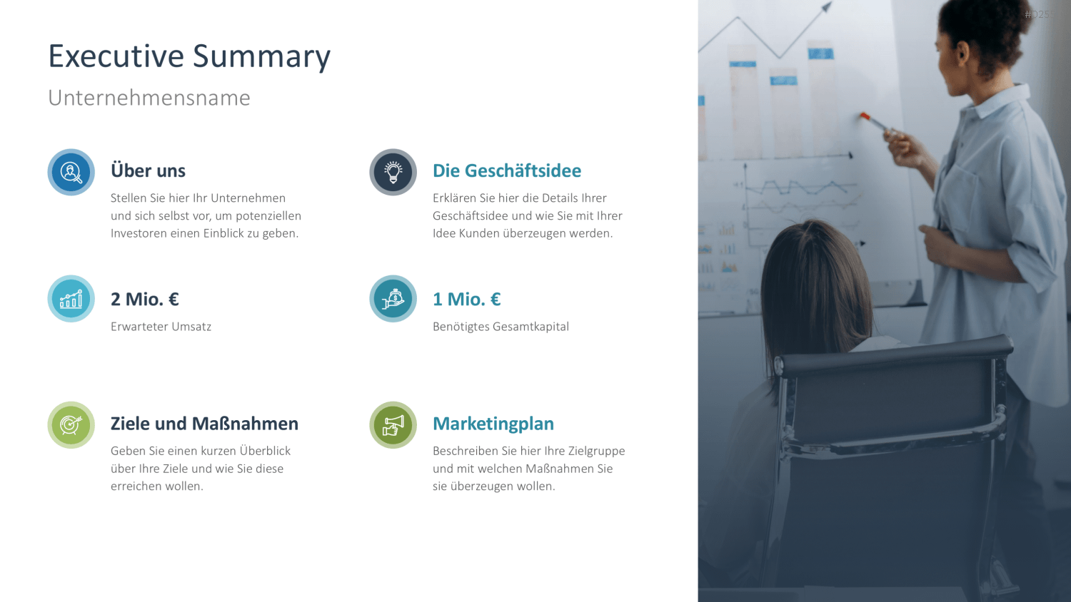 Businessplan PowerPoint-Vorlage