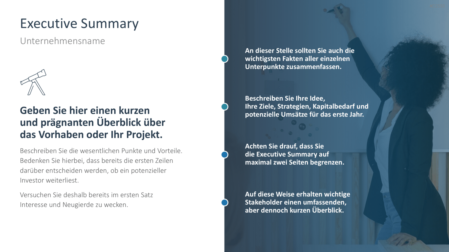 Businessplan PowerPoint-Vorlage
