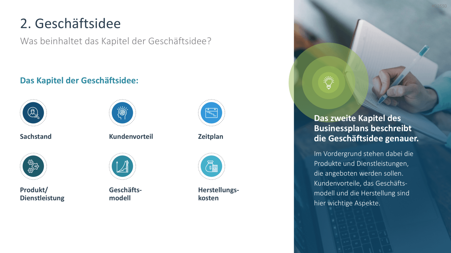 Businessplan PowerPoint-Vorlage