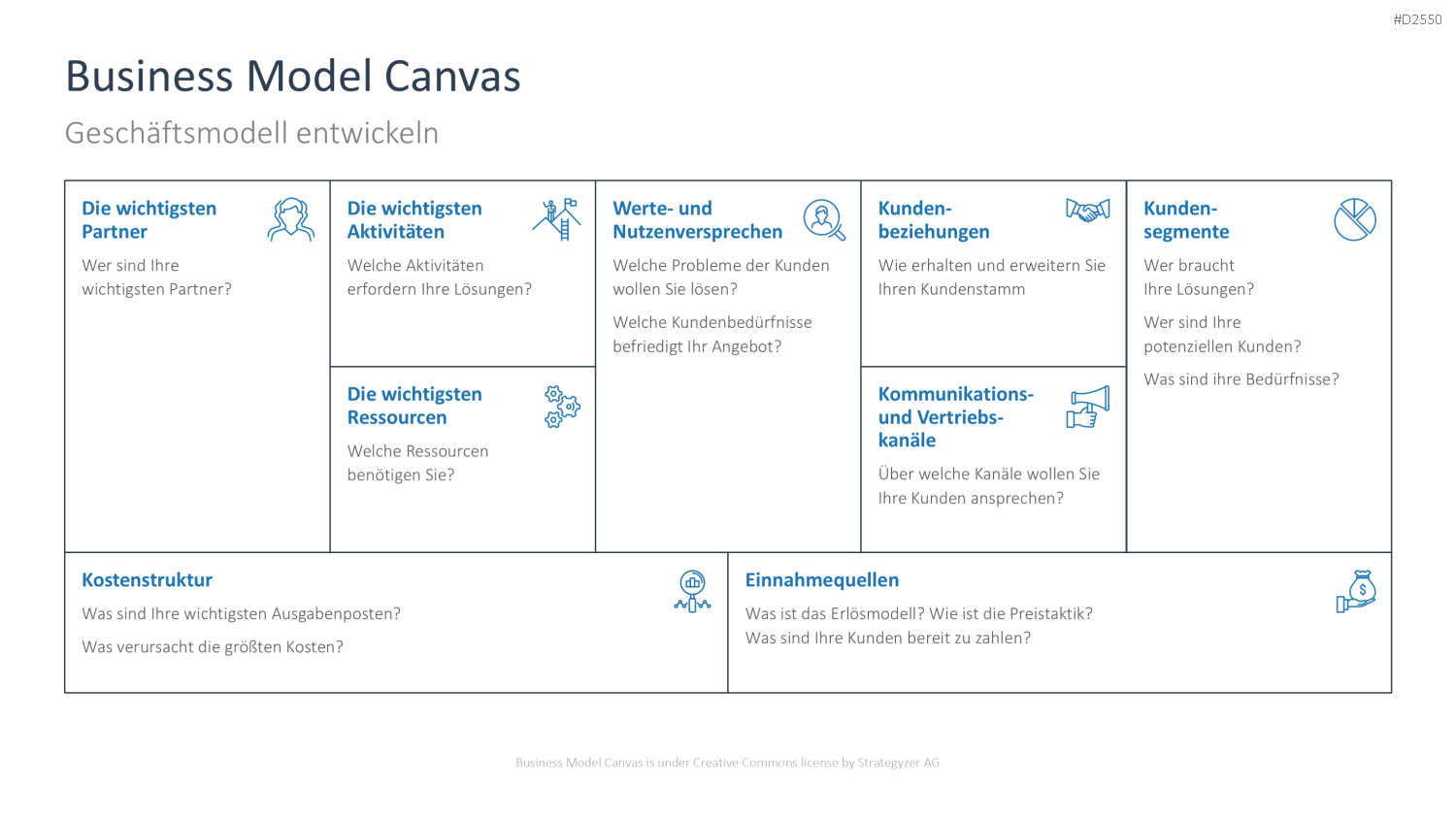 Businessplan PowerPoint-Vorlage