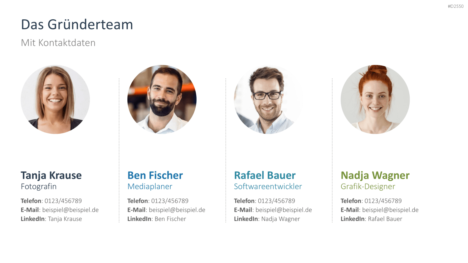 Businessplan PowerPoint-Vorlage