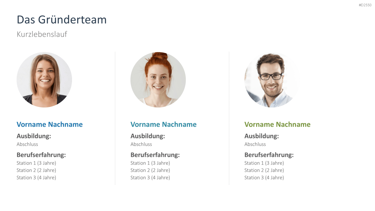 Businessplan PowerPoint-Vorlage