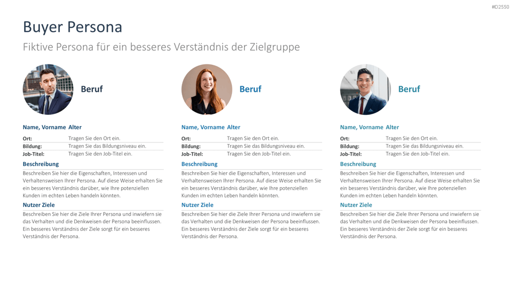 Businessplan PowerPoint-Vorlage